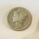 1921 Mercury Dime Key Date