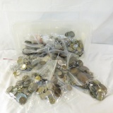 Approx 15 Pounds mixed Foreign Coins