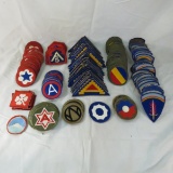 214 US Military patches - many duplicates