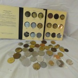Vintage Token Collection Loose & In Books