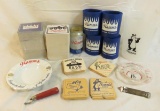 Hamm's Coasters, cozies, ashtrays and more