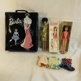 Vintage Barbie & Skipper In Barbie Case