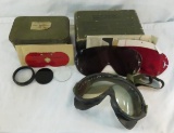 WWII Goggles, lenses and more