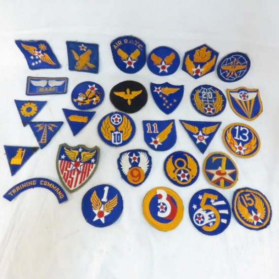 29 WWII Army Air Force Patches