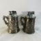 Pair of metal stein lighters