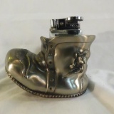 Metal boot table lighter