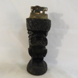 Hawaii Lava Poly Art handmade statue lighter