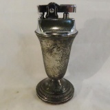 Crown weighted Sterling Silver table lighter