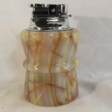 Vintage marble base table lighter