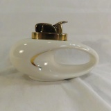 Evans Art Deco ceramic lighter