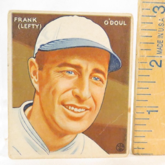 1933 Goudey Frank (Lefty) O'Doul Baseball Card