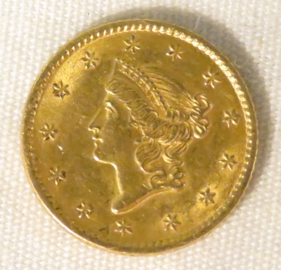1853 $1 Gold Liberty Head