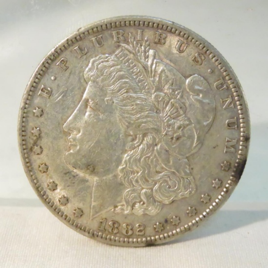 1882 S Morgan Silver Dollar
