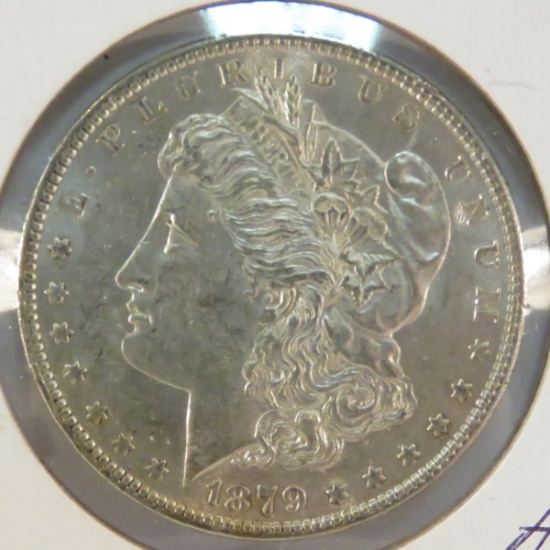 1879 Morgan Silver Dollar AU