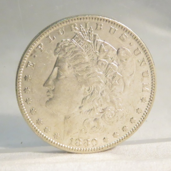 1880 O Morgan Silver Dollar