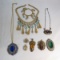 Antique & vintage pendants & necklace set