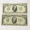 1928 & 1934 $10 Federal Reserve Notes