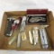 Pocket knives, Leatherman tools, money clip knife