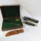 Shrade DU knife & 50th Old Timer knife with box