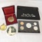 1992 US silver proof set & more