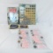 US coins, WWII set, 50 years of Lincoln cents