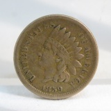 1859 Indian Head Cent Full LIBERTY