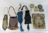 Antique and vintage beaded purses