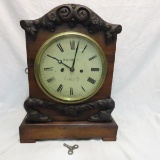 1850's English Fusee bracket type clock