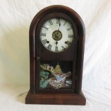 1870's Ansonia Rosewood Mantel Clock