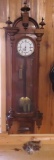 1850's Vienna 3 weight clock- all original