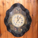 1850's French picture frame mantel clock