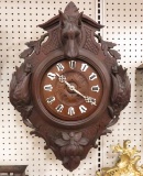 1850's Carved French Cartel Clock
