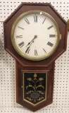 Atkins schoolhouse regulator wall clock