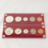 1957 & 1958 Proof Sets in Capital holders