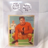 1935 Turk Edwards rookie football card