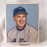 1950 Bowman Leo Durocher baseball card