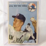 1954 Whitey Ford Topps baseball card