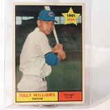 1961 Topps Billy Williams rookie card