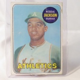 1969 Reggie Jackson rookie Topps baseball card