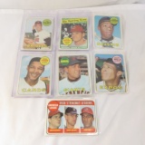 7 sharp 1969 star baseball cards