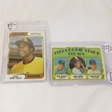 1974 Dave Winfield rookie & 72 rookie Stars cards