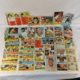 45 1960 - 1972 baseball cards many high #s