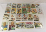 25 Dallas Cowboys football cards 1960s - 70s
