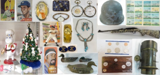 June 11th Webcast Auction-Baseball, jewelry & more