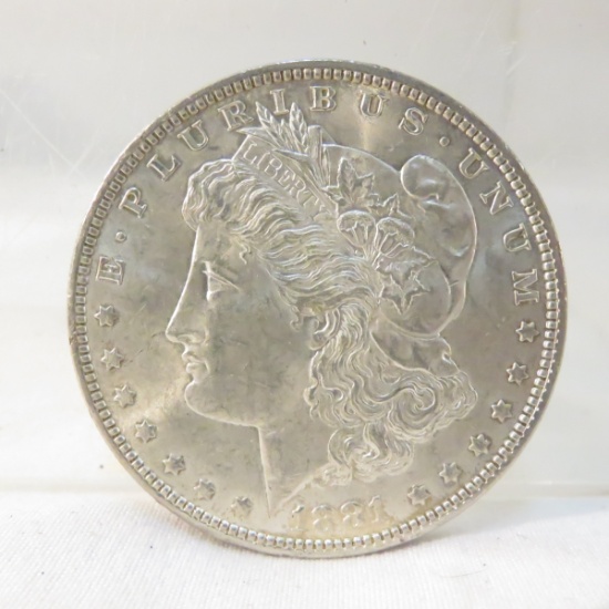 1881 Morgan Silver Dollar BU