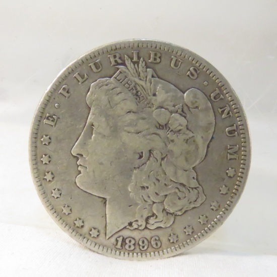 1896 O Morgan Silver Dollar