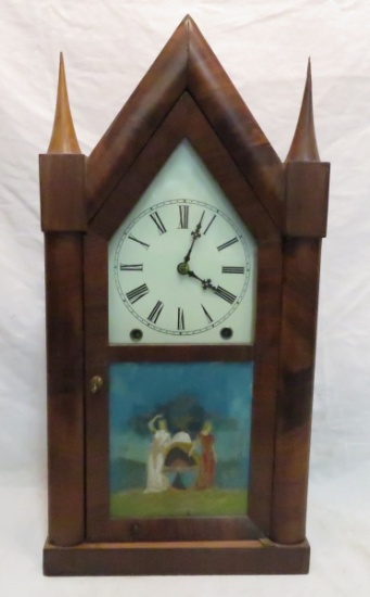 Jerome Cheuncey 8 day steeple clock