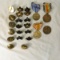 WW1 & WW2 pins and medals