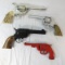 4 toy cap guns