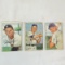 3 1952 Bowman Baseball Cards High Numbers